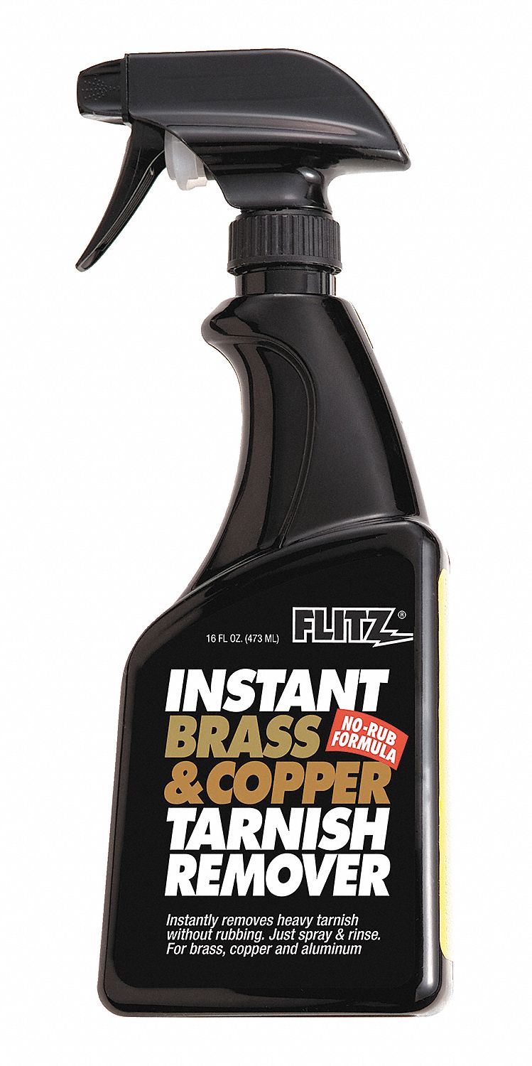 Tarnish Remover, Size 16 oz., Spray Bottle