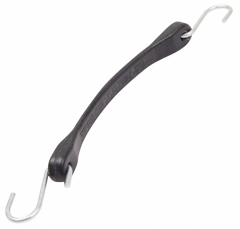Bungee Strap, Hook, 15 In.L, 5/16 In.W
