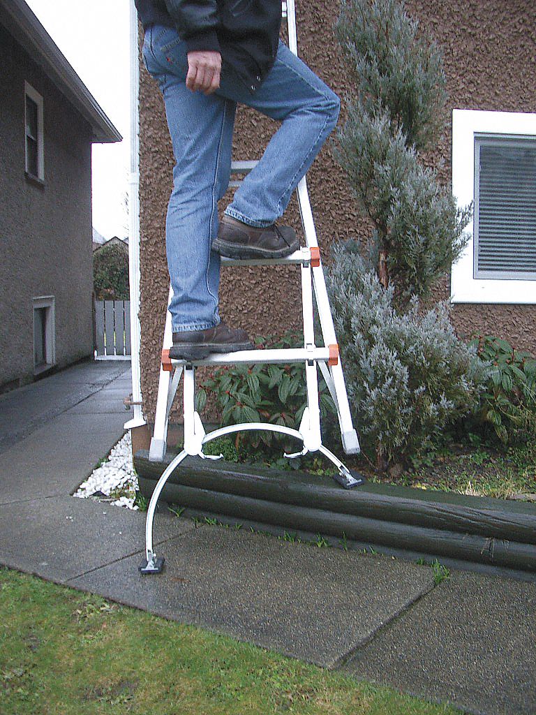Leg Leveler/Stabilizer, Stl, 1200 lb. Cap.