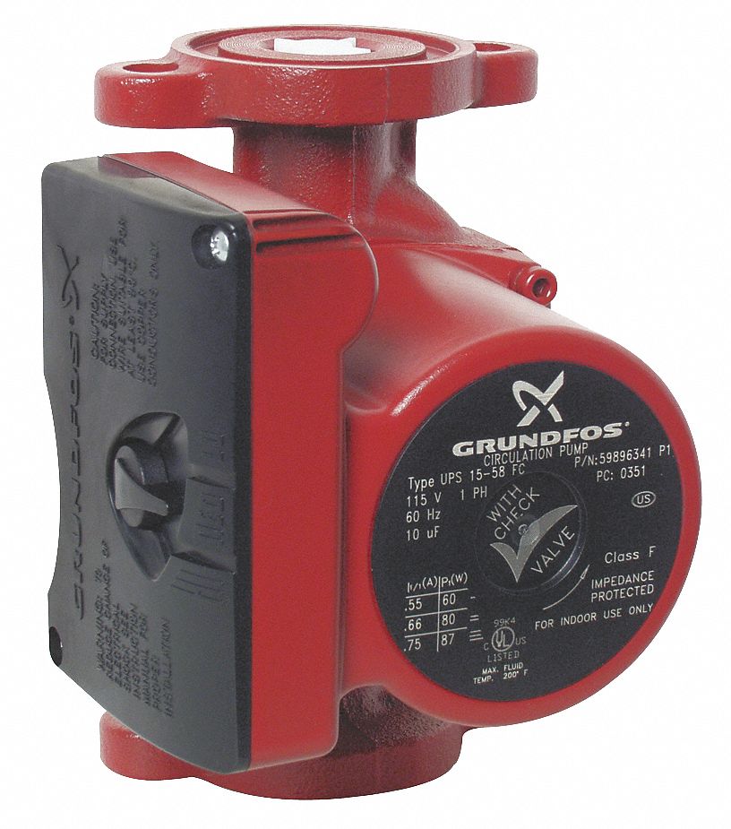 Circulator Pump, 1/25 HP