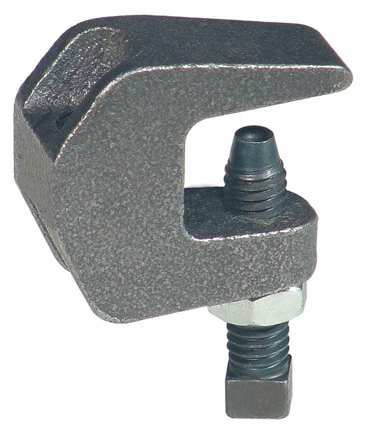 Beam Clamp, Rod Sz 3/8 In, Ductile Iron