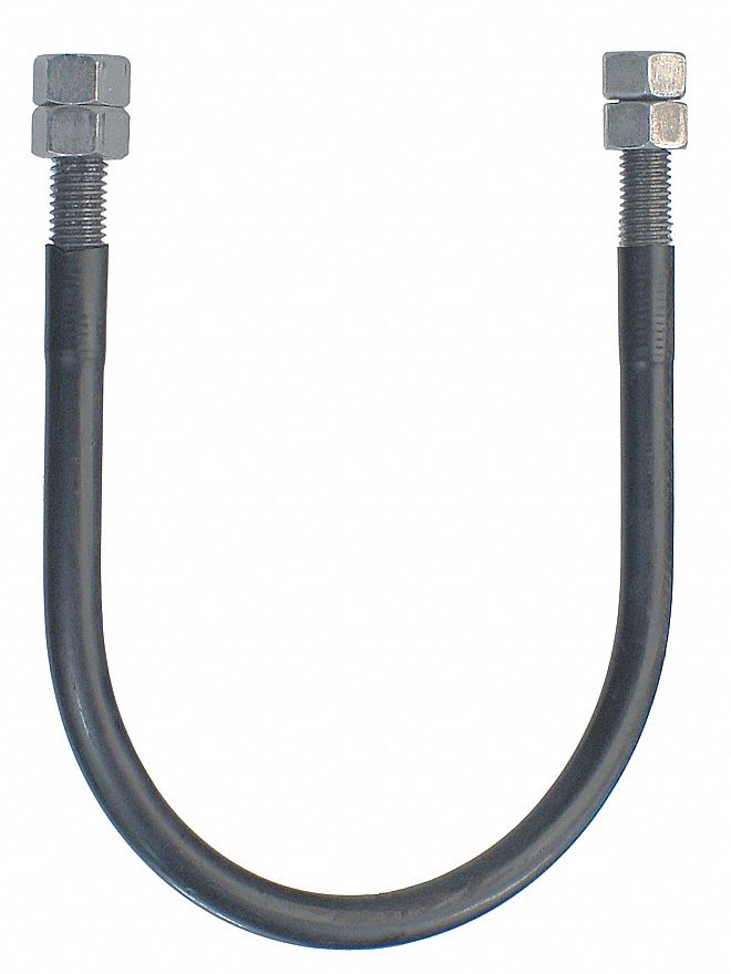 U Bolt, Thread Size 1/2, For Pipe Sz 5