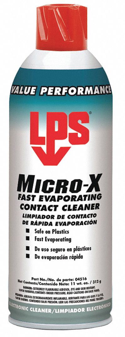 Contact Cleaner, Aerosol Can, 11 oz.