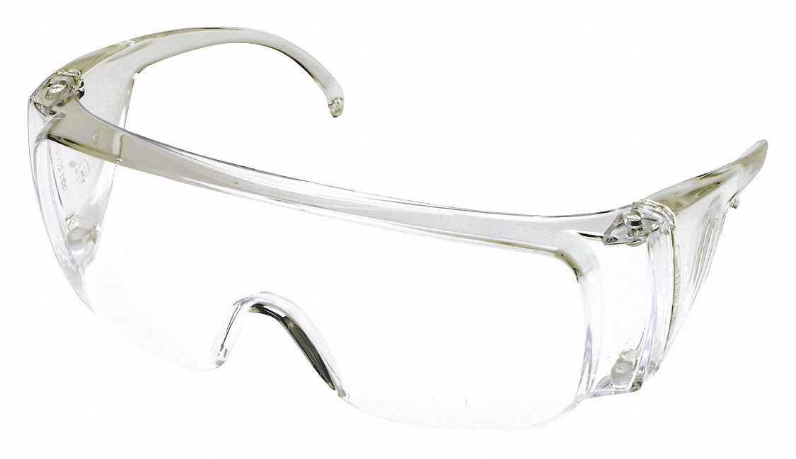 Safety Glasses, Clear, Uncoated