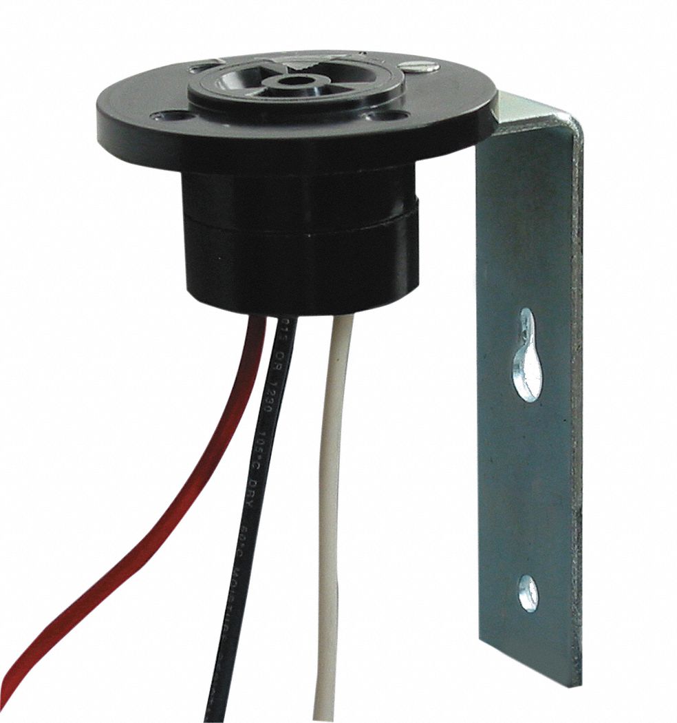 Photoelectric Control Recep, w/Bracket