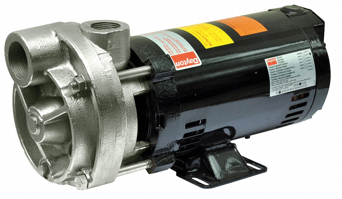 Turbine Pump, 1 HP, 3 Ph, 3.2/1.6 Amp