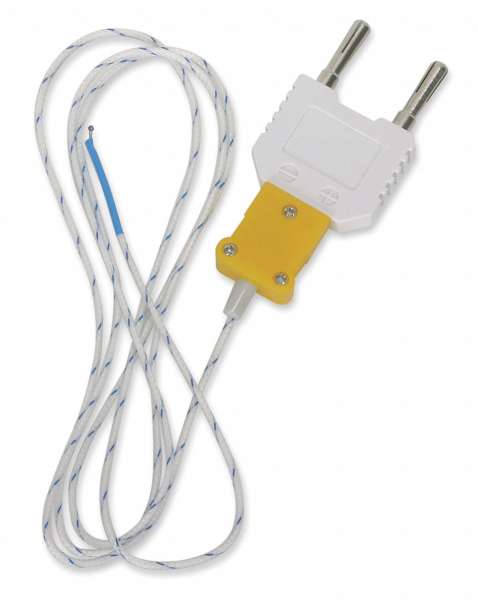 Bead Temp Probe, Type K, -22 to 572 F