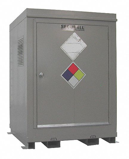 Storage Building, 2 Hr. Rated, 4x55 Gal.