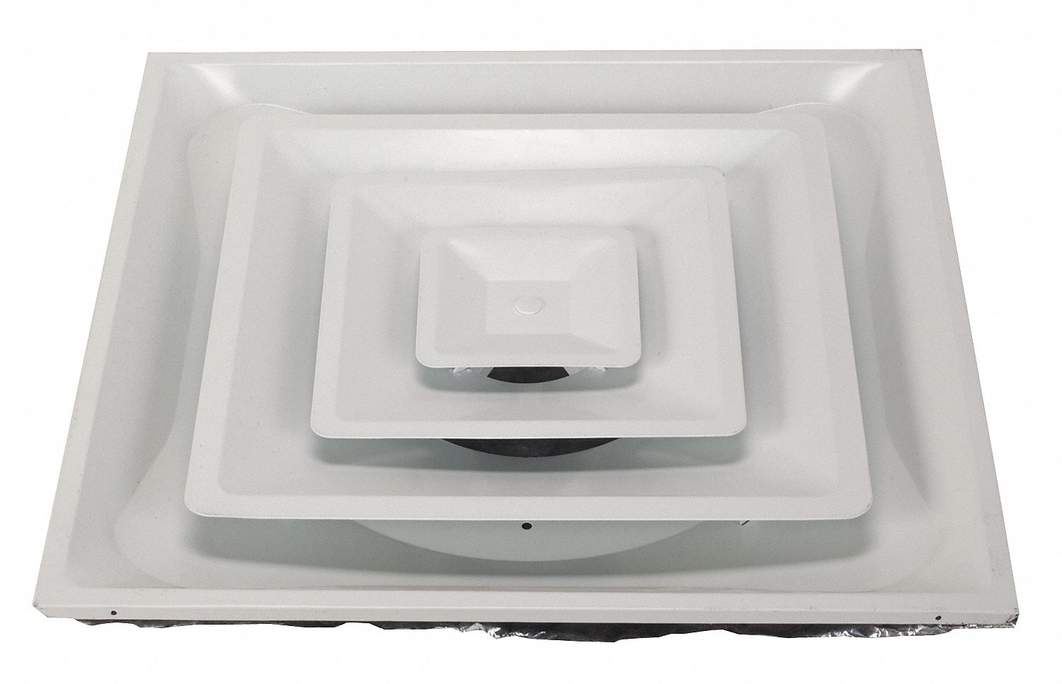 Diffuser, Sq, Ceiling, 3Cone w/Insul 6-12In