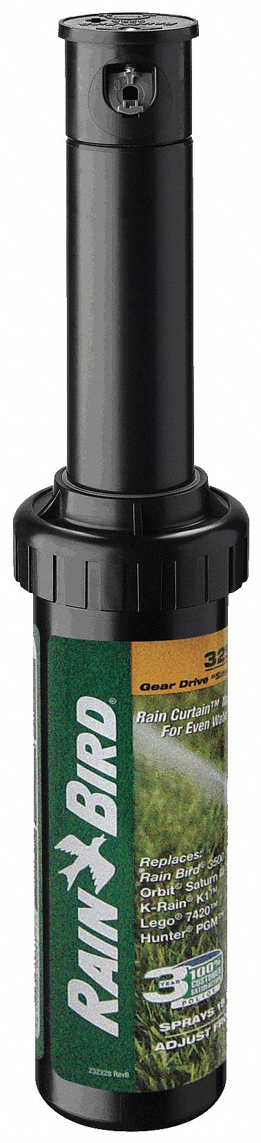 Pop-Up Rotor Sprinkler Head, Plastic