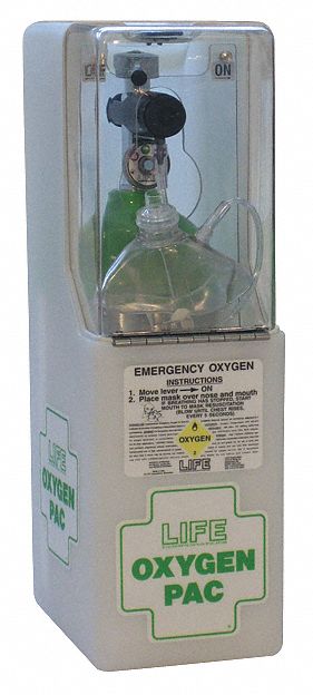 Emergency Oxygen Unit, 6 Lpm