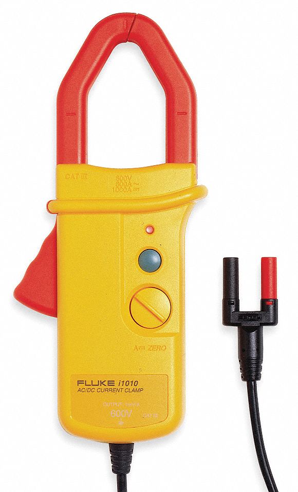 AC/DC Clamp On Current Probe, 1 to 600A