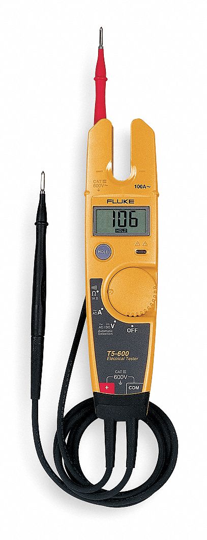 Split Jaw Ammeter, 100A, LCD