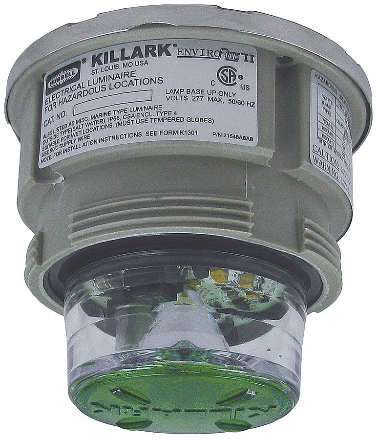 Hazardous Warning Light, LED, Green