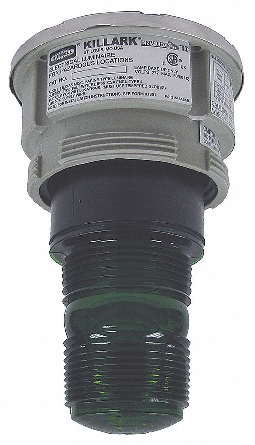 Hazardous Warning Light, Xenon, Green
