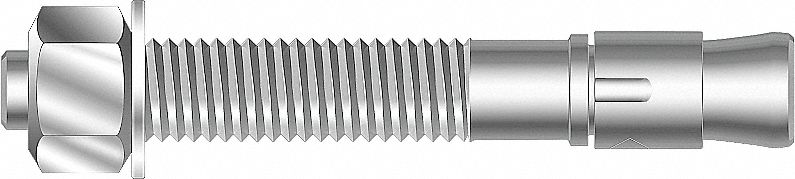 Wedge Anchor, 316 SS, 1/2x4 1/4, PK10
