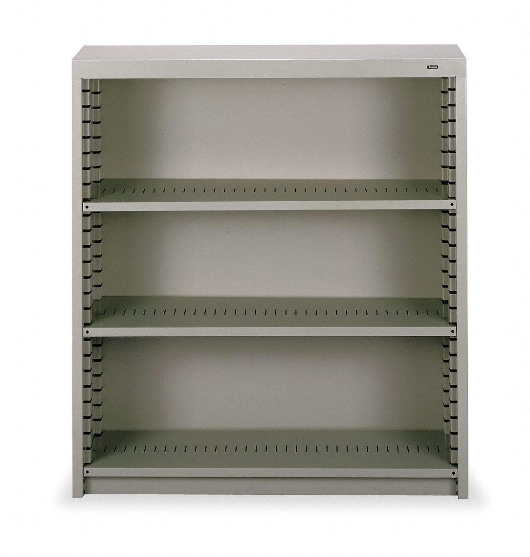 Bookcase, Steel, 3 Shelves, Black