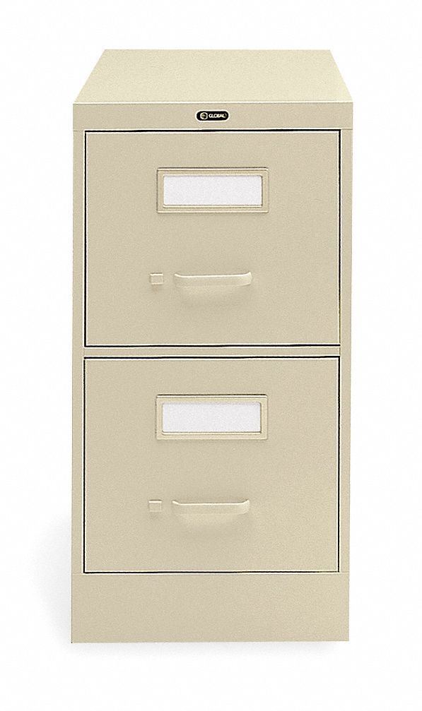 Cabinet, Vertical File, 29H, Putty