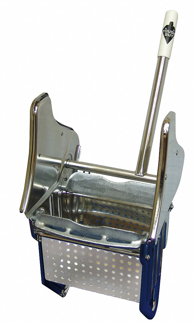 Mop Wringer, Down Press, 16 to 24 oz., Slvr