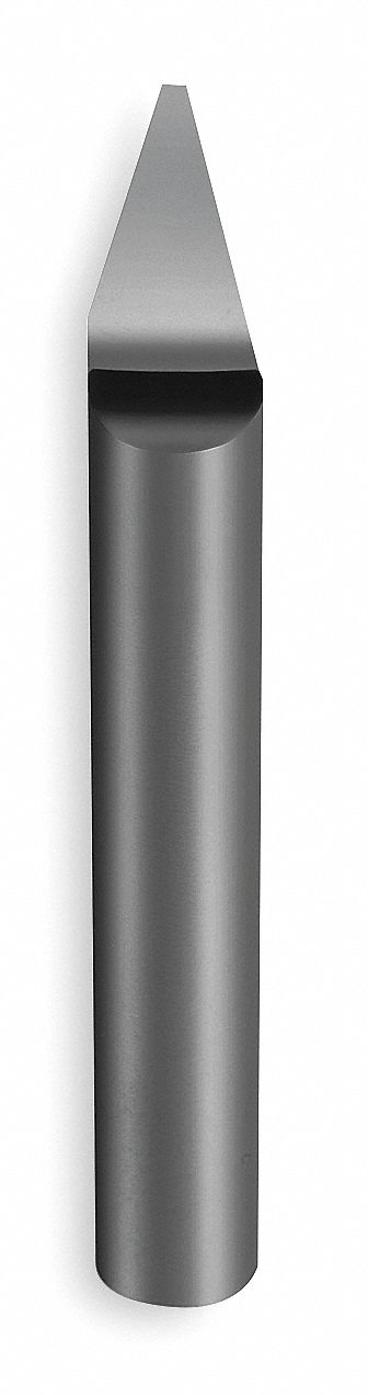 Engraving Tool, Carbide, 0.005 In, 30 Deg