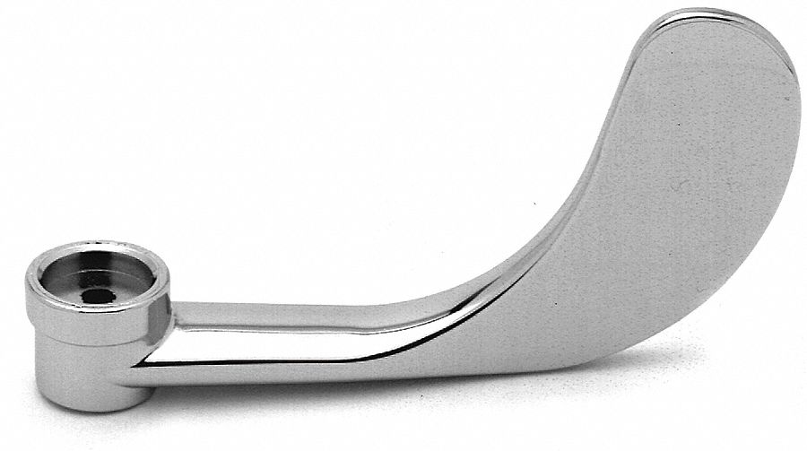4 In Hot Faucet Handle, Wrist Blade
