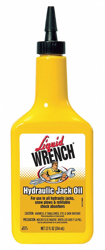 Hydraulic Jack Oil, 12 Oz