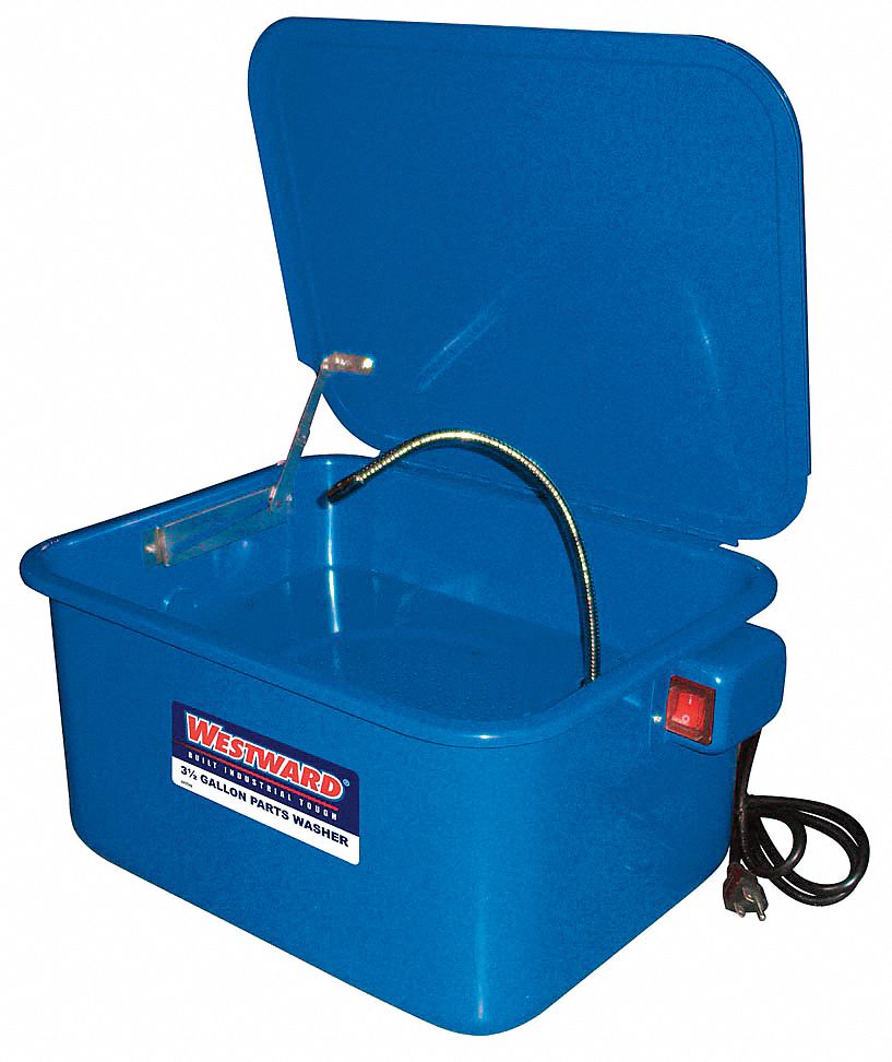 Parts Washer, Bench-Top, 3-1/2 Gal