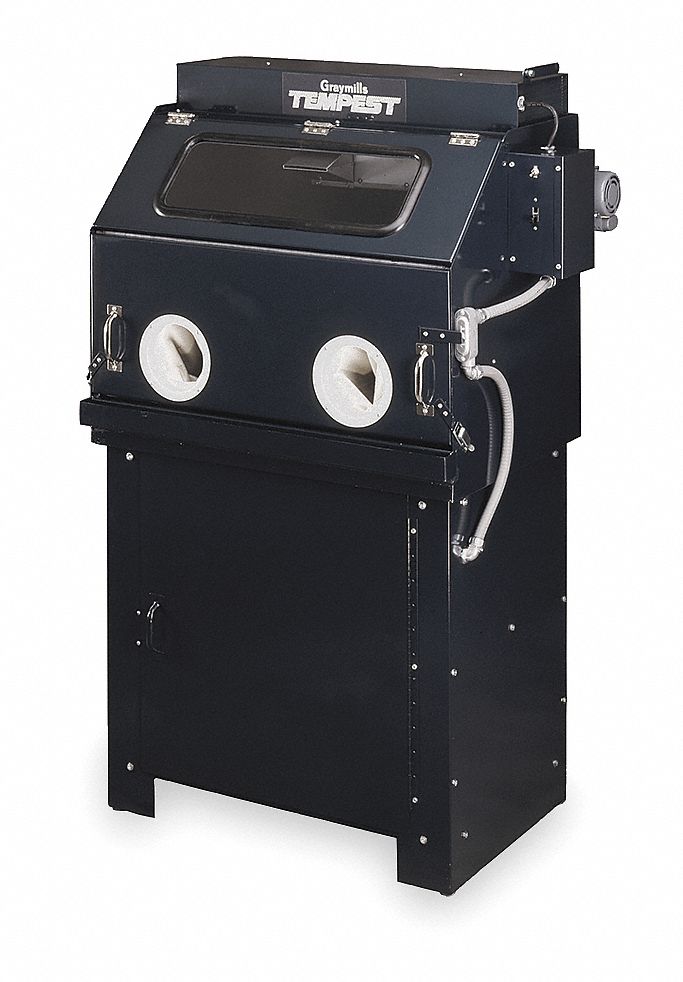 Parts Washr, Aqueous, 10 Gal, Cap 500 Lb, SS