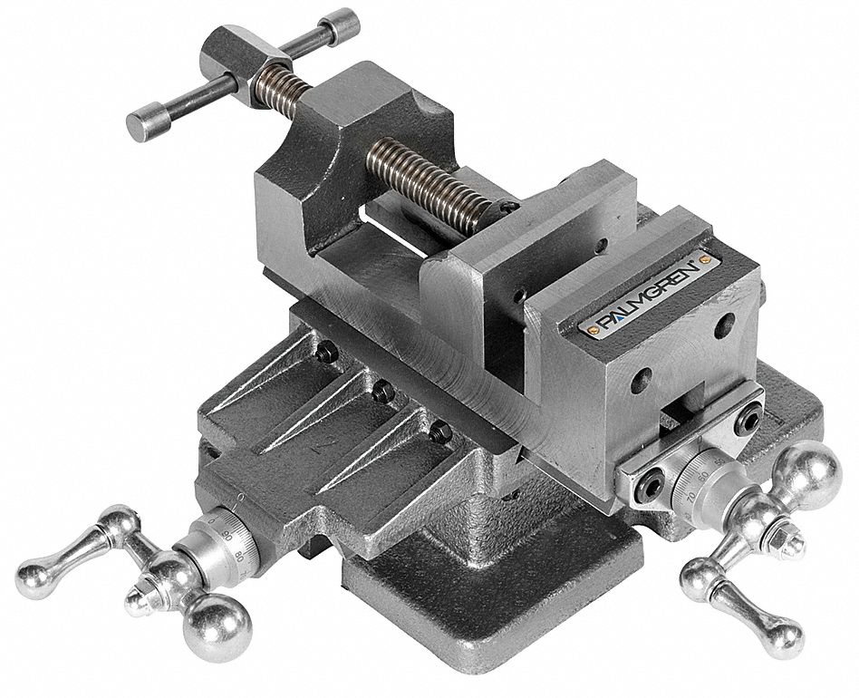 Cross Slide Vise, 3 In W, Open 3 In