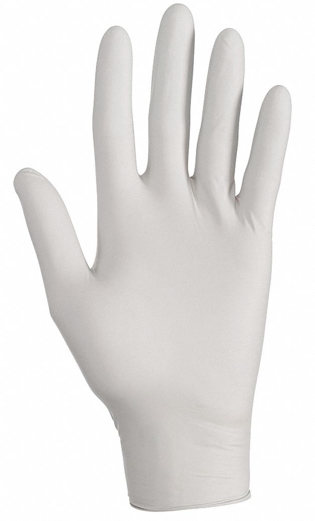 Disposable Gloves, Nitrile, S, Gray, PK150