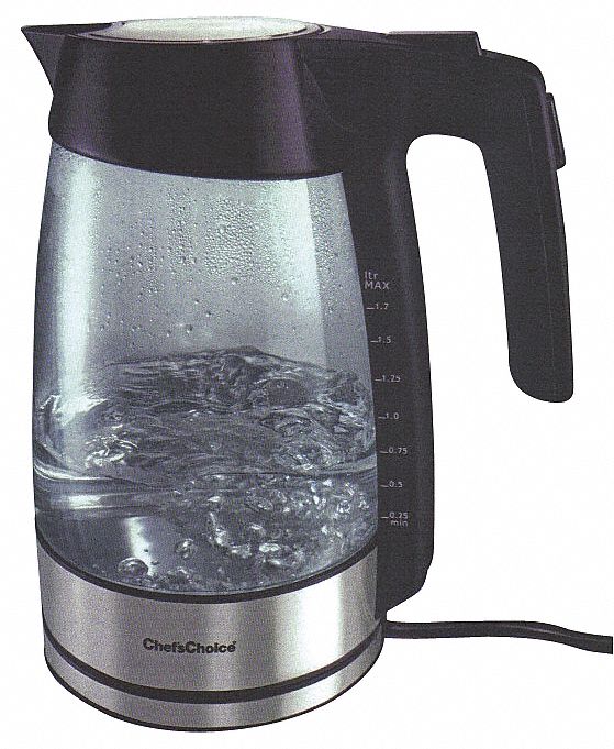 Cordless Electric Kettle, 1.75 Qt, 12 3/8H