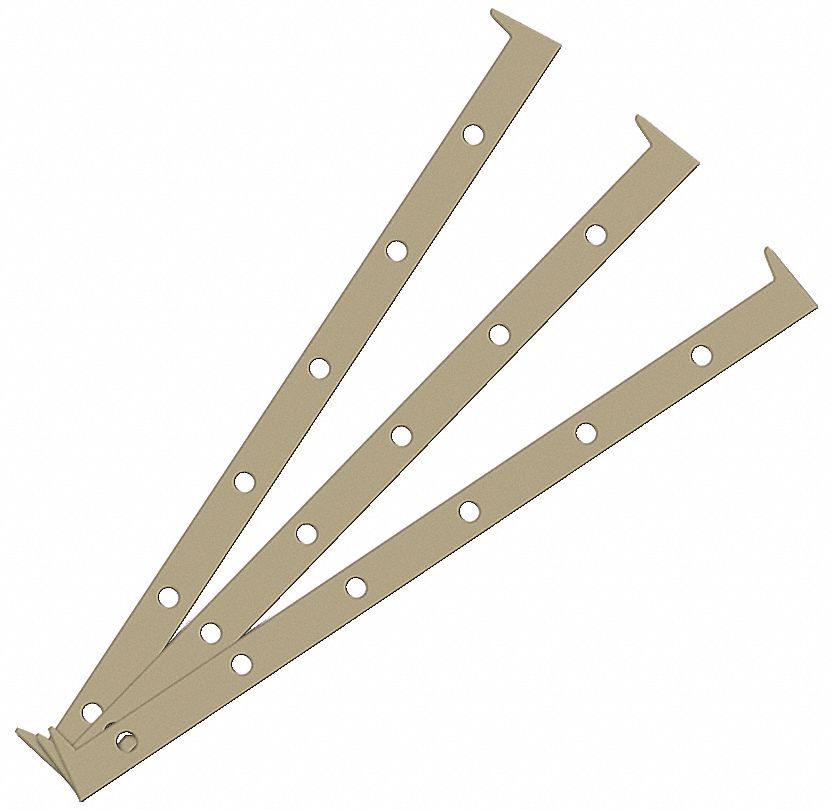 Shim Set, Stainless Steel, For 4LCE3, Pk 3