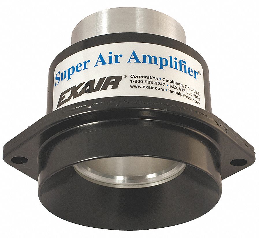 Air Amplifier, 2 In Inlet, 15.5 CFM