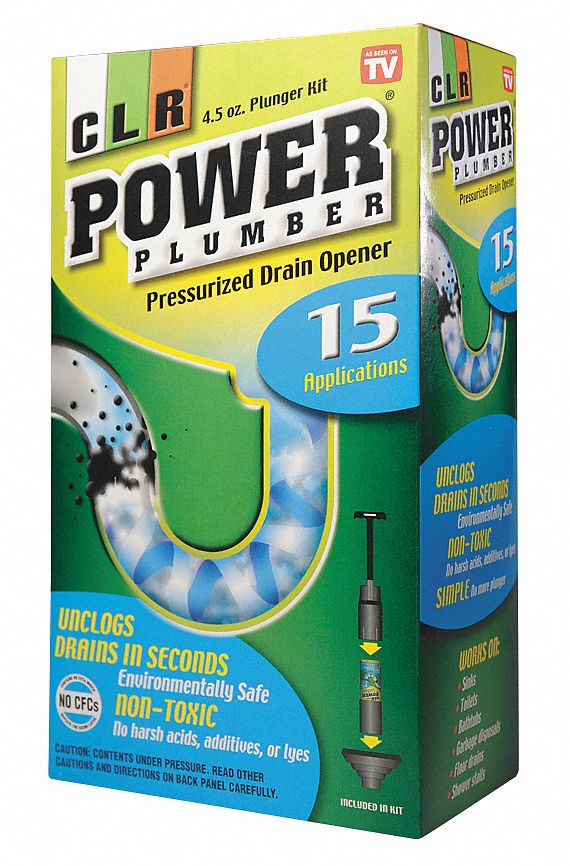 Pressurized Drain Opener, Size 4.5 oz