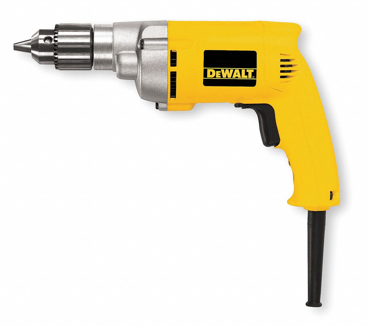 Pistol Grip Drill, 3/8 In, 1200 RPM, 7A, 