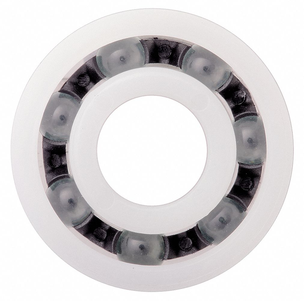 Polymer Ball Bearing, 3 mm, Stainless