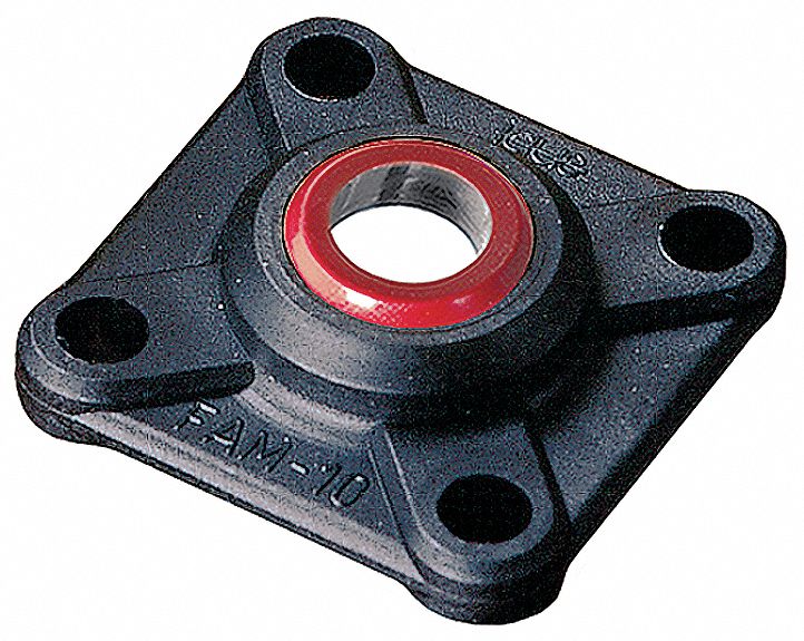Flange, 4 Bolt, Bore Dia 0.6250 In