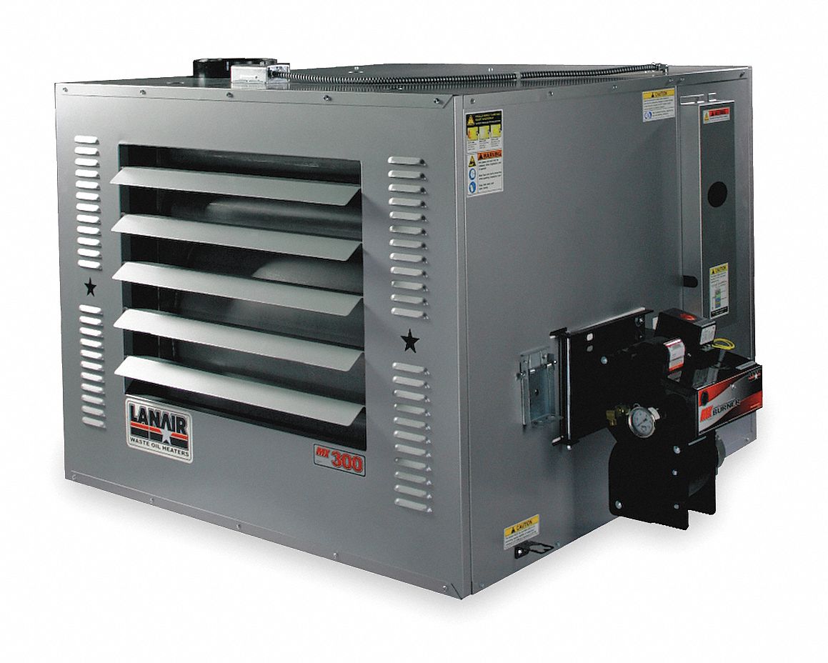 Waste Oil Heater, Nonductable, 300K BtuH