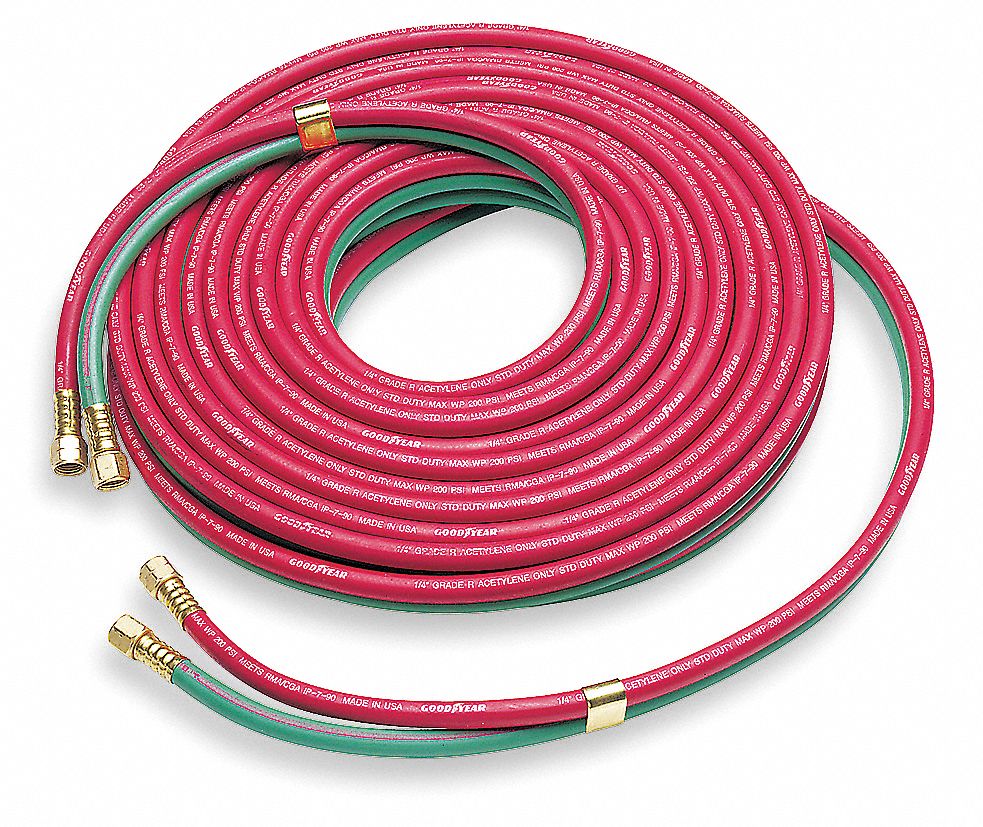 Hose, Welding, 1/4x50ft