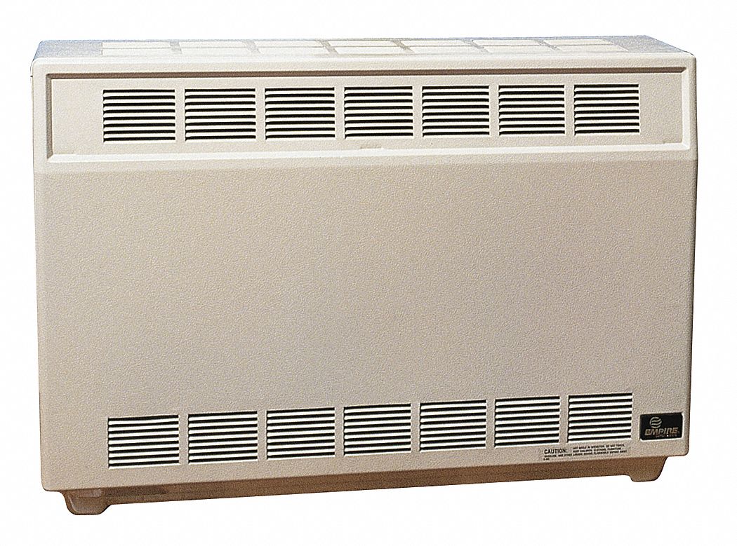 Gas Fired Room Heater, 34 In. W, LP