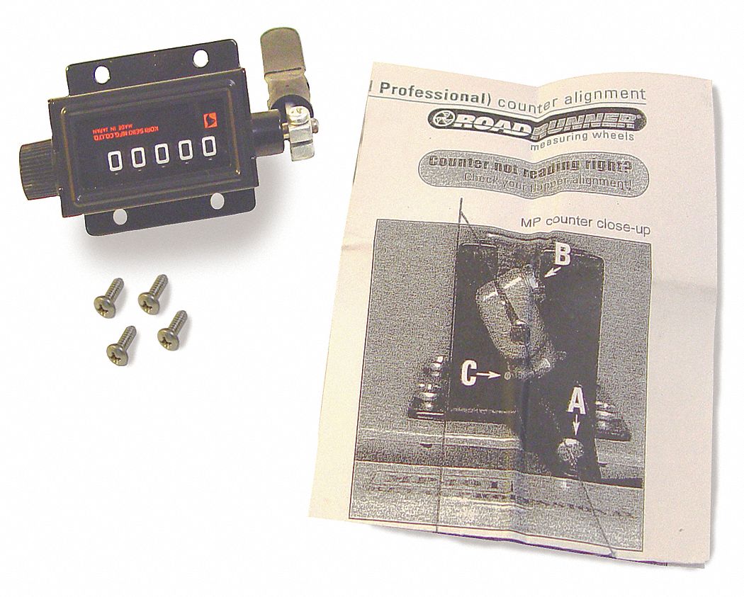 Measuring Wheel Counter, 99999 Ft