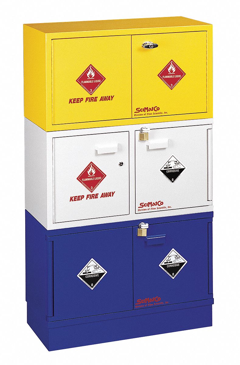 Corrosive Safety Cabinet, 17 In. H
