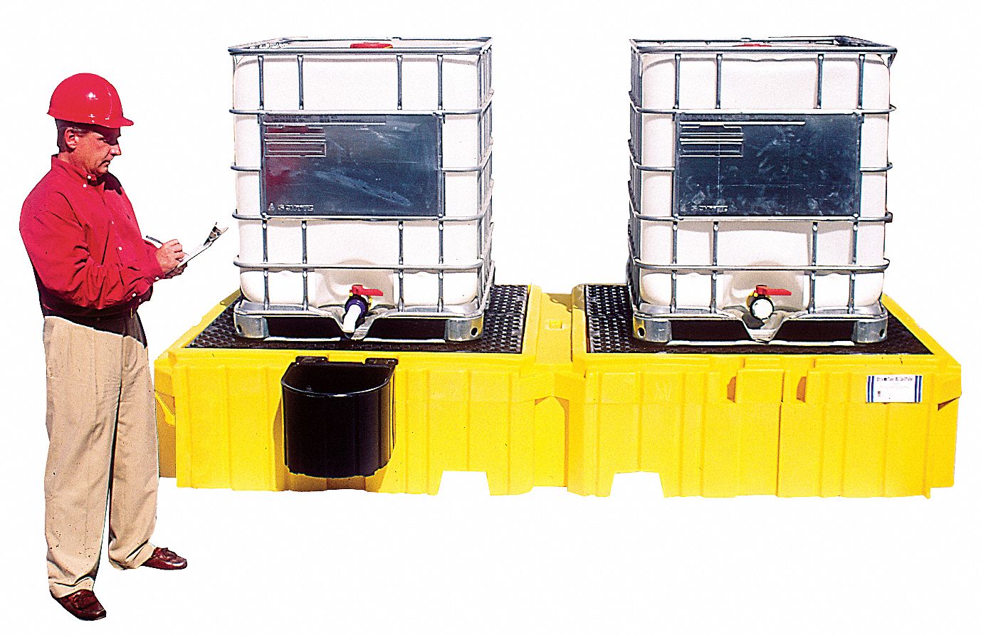 Twin IBC Containment Unit, 61-5/8 In. W