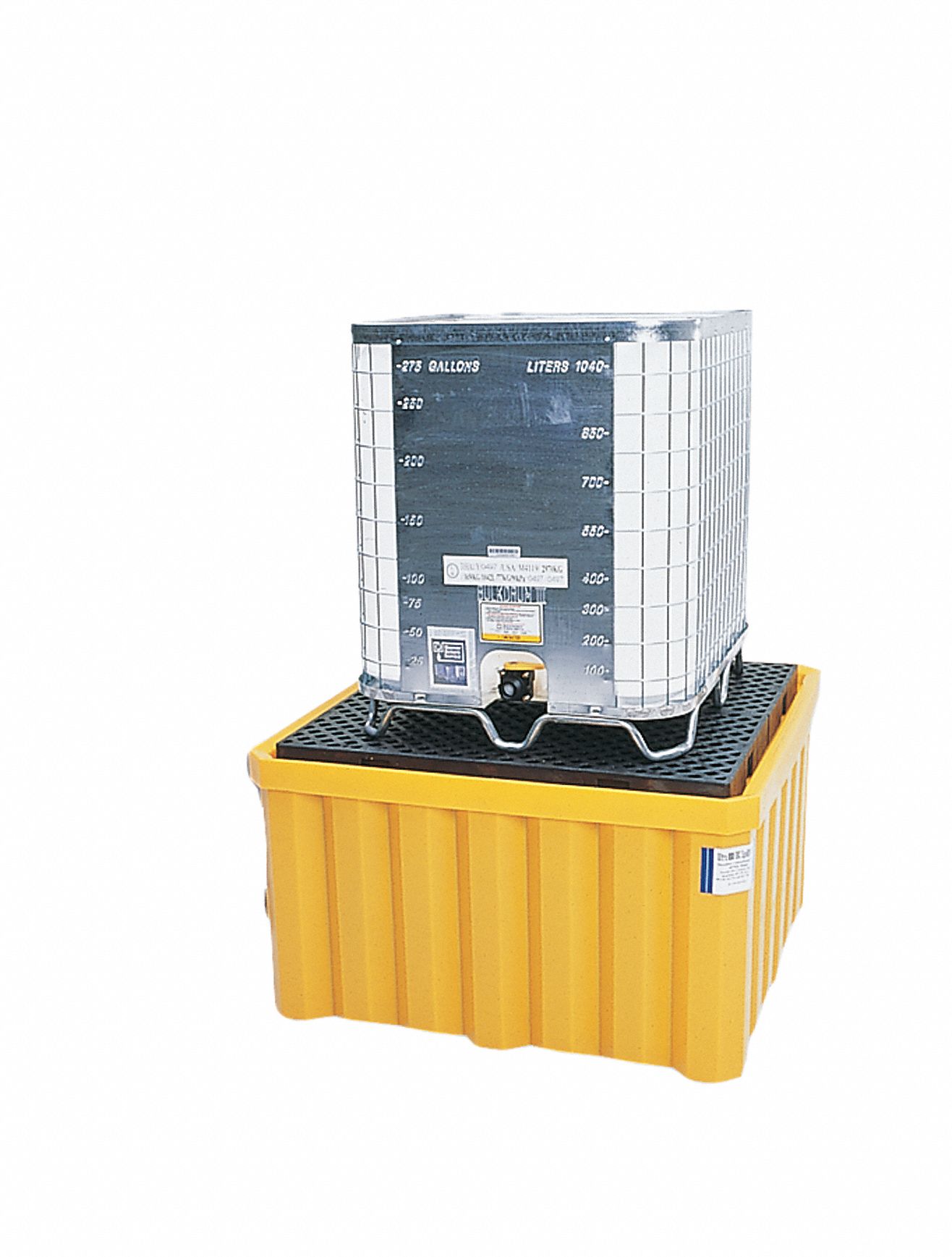 IBC Containment Unit, 33 In. H, Yellow