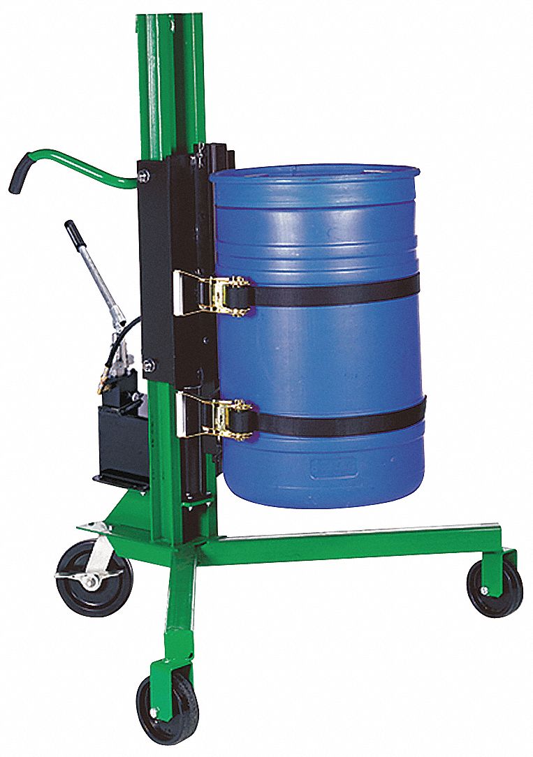 Pallet Drum Truck, 800 lb., 60-1/2 In. H