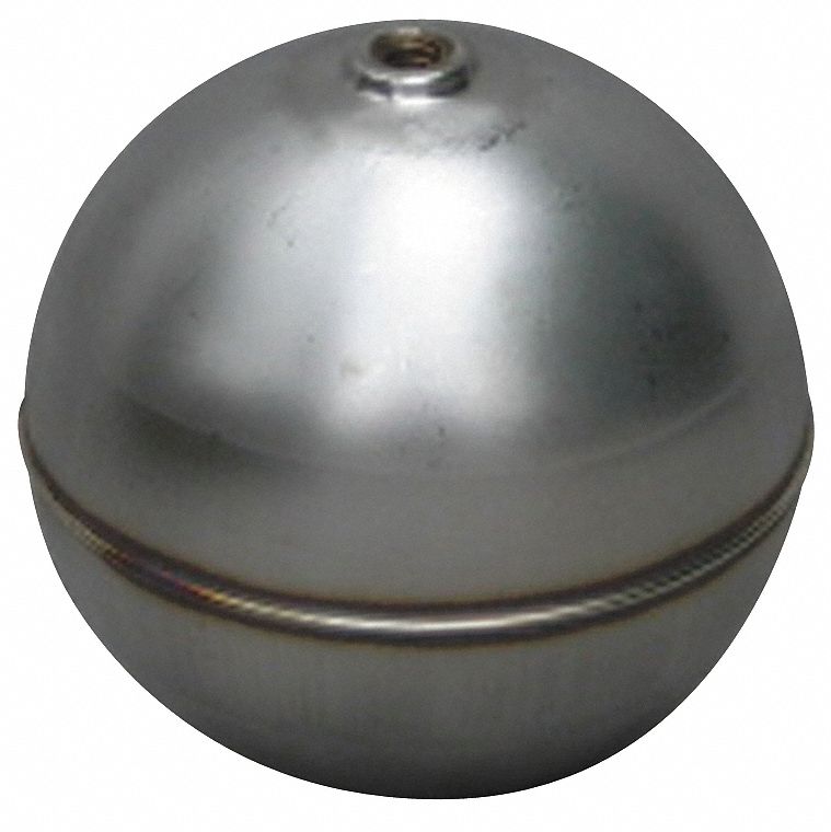 Float Ball, Round, SS, 4 In