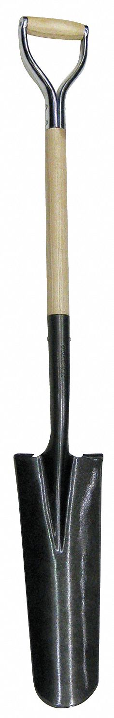 Drain Spade, 30 In. Handle, 6 In. Blade