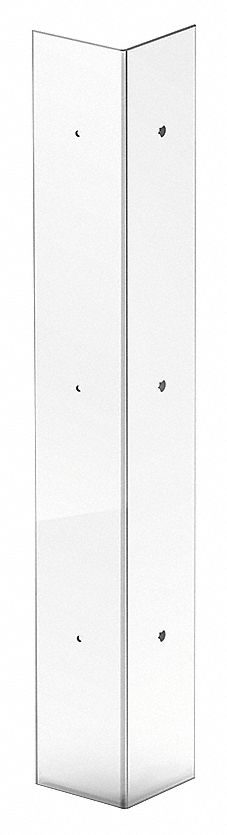 Corner Guard, Plastic, 3x48 In