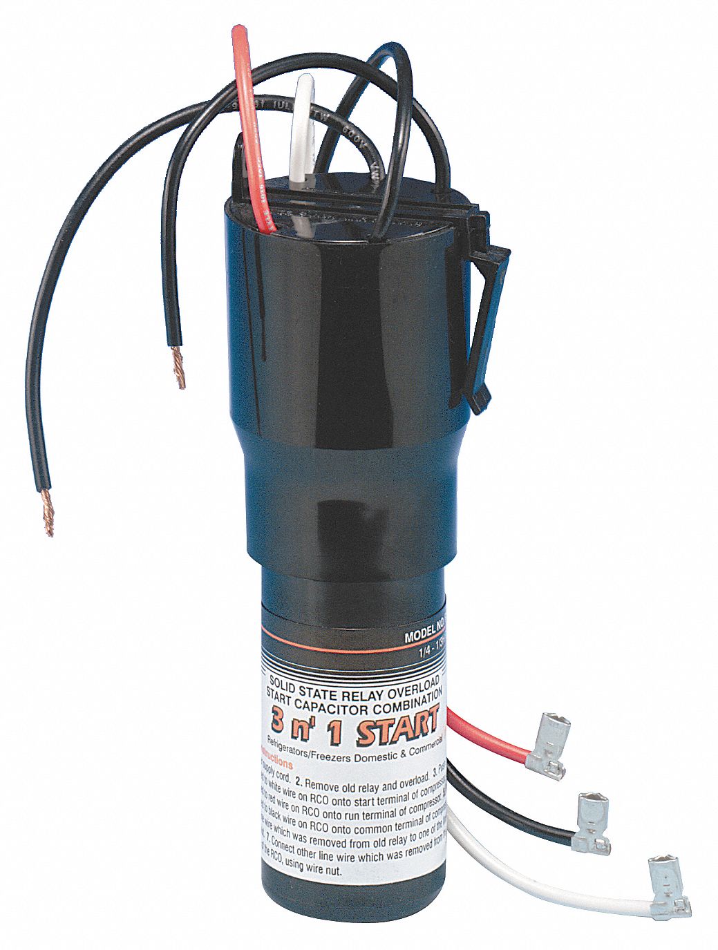 Relay, Overload and Hard Start Capacitor