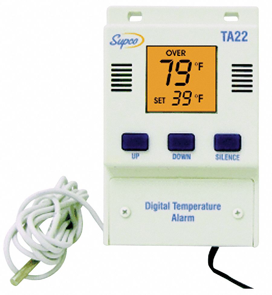 Temperature Alarm with Display, Digital